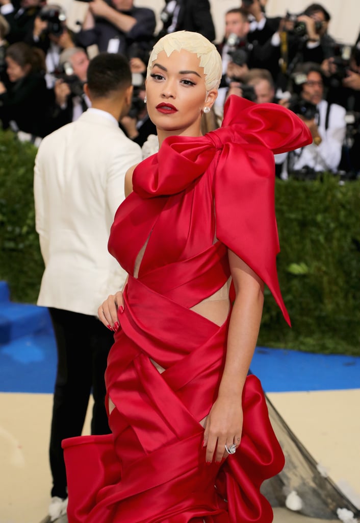 Rita Ora Celebrity Hair And Makeup At Met Gala 2017 Popsugar