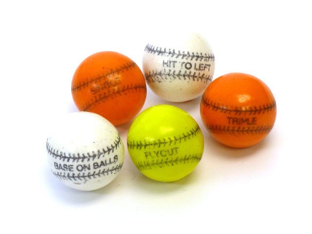 Baseball Gumballs