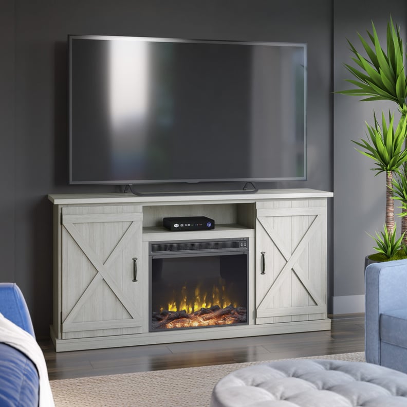 Briella TV Stand for TVs up to 70" with Fireplace Included