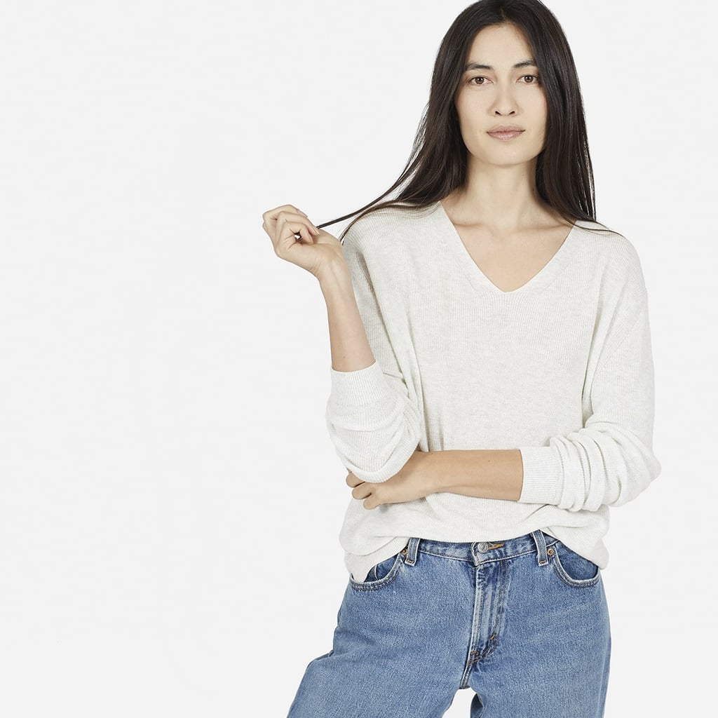 The Cotton Sweater V-Neck ($30-$54)