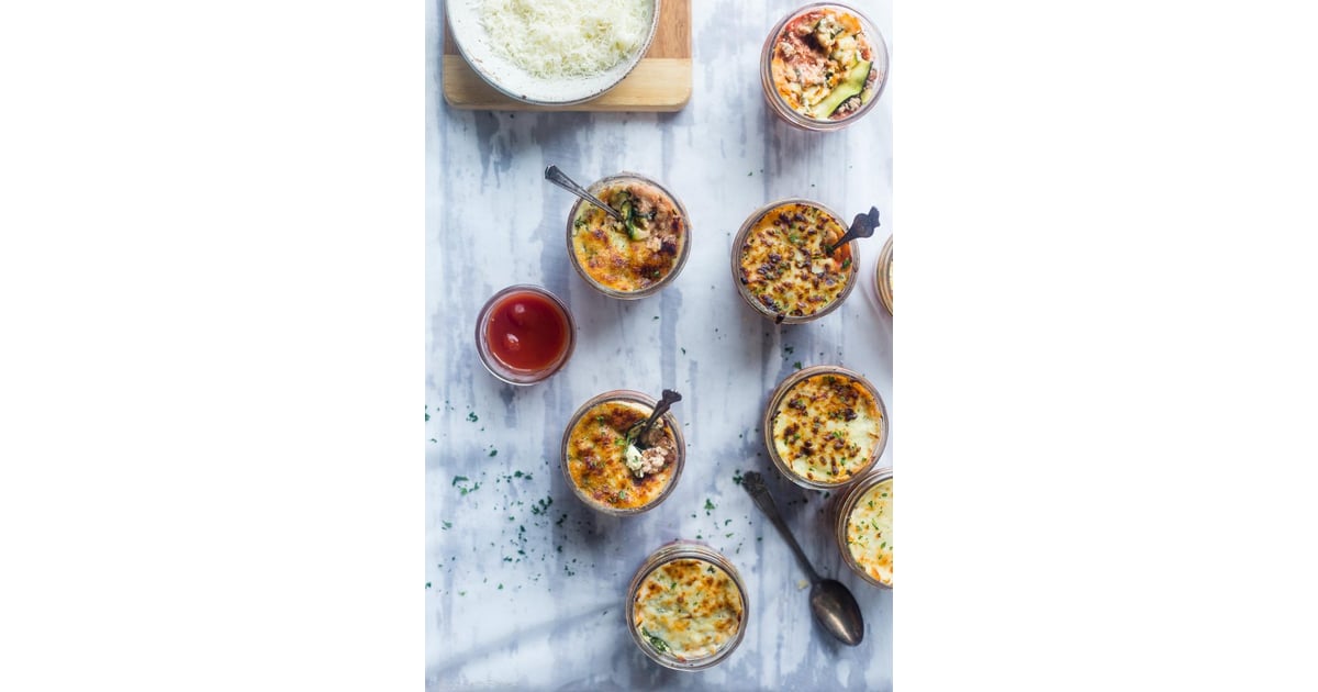 Mason Jar Zucchini Lasagna Meal Prep Dinners POPSUGAR Food Photo 5