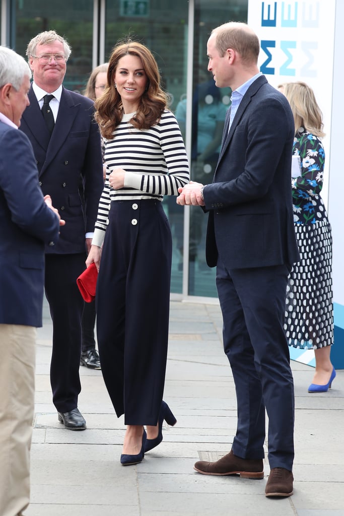 Kate Middleton Striped Shirt May 2019