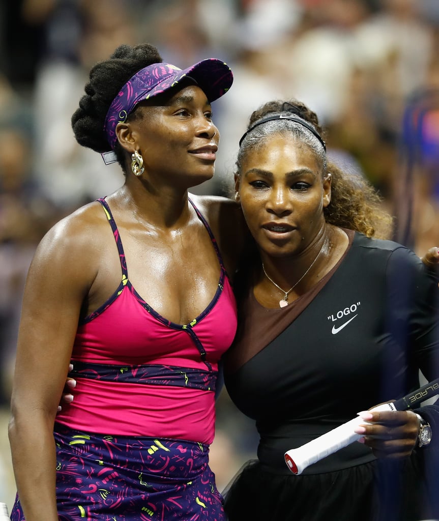 Serena and Venus Williams 2018 US Open Match Pictures