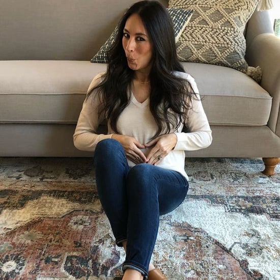 Joanna Gaines's Baby Bump at Photo Shoot