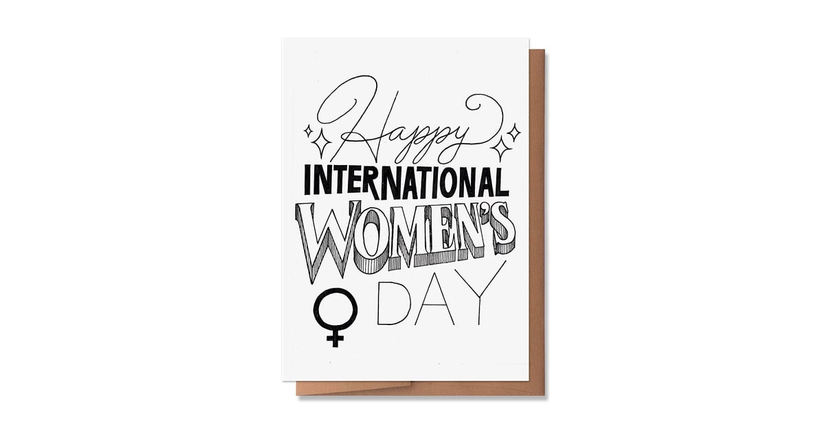 Happy International Women's Day Greeting Card Feminist Cards For
