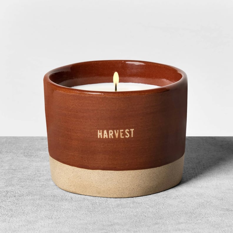 Harvest Hearth and Hand Ceramic Container Candle