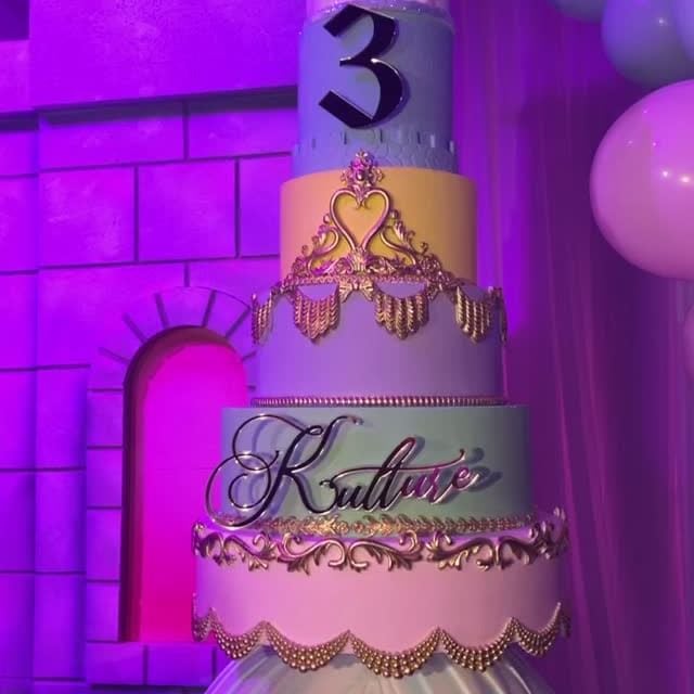 Cardi B Throws Kulture a Princess 3rd Birthday Party