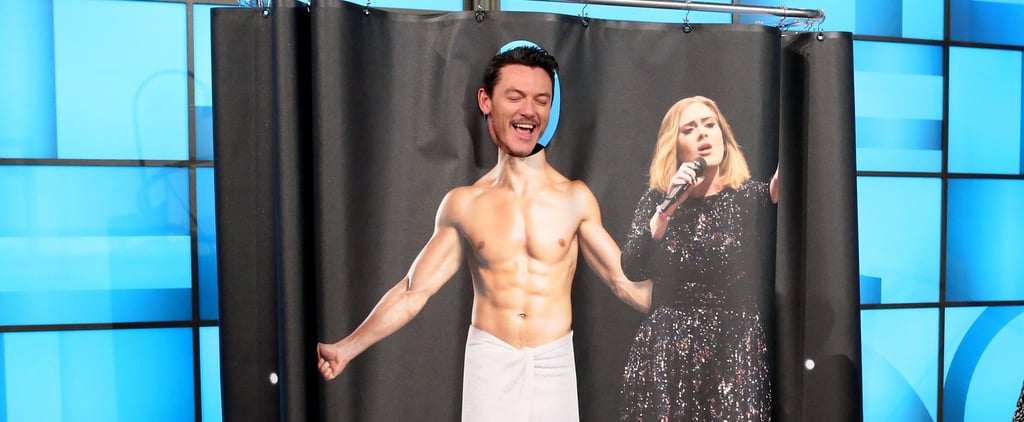 Luke Evans on The Ellen DeGeneres Show March 2017
