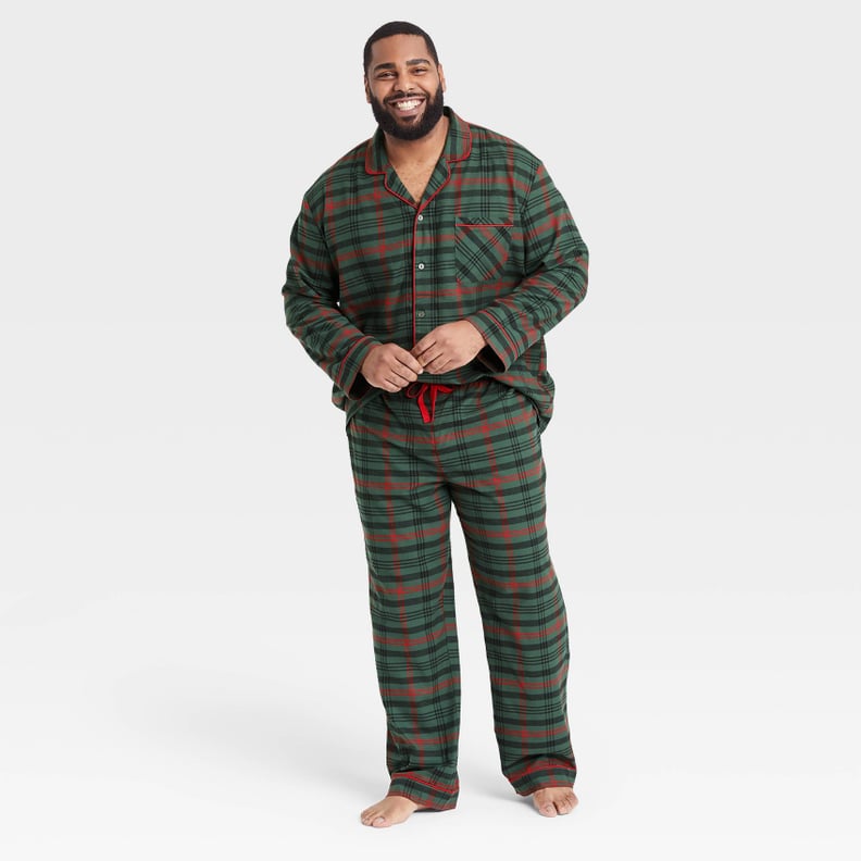 Men's Tartan Plaid Pajama Set