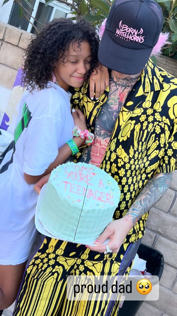 Machine Gun Kelly Celebrates Daughter Casie's Birthday