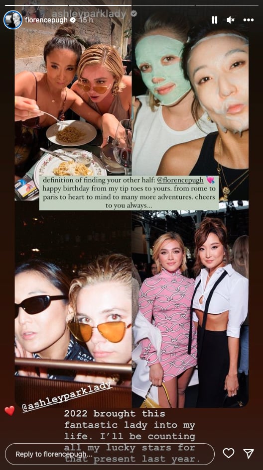 Ashley Park Wishes Florence Pugh Happy Birthday