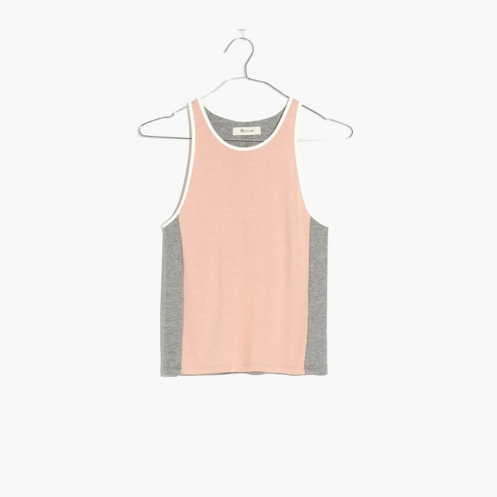 Madewell Offline Tank Top in Colorblock