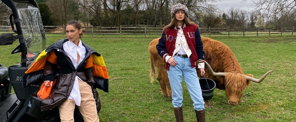 Gigi Hadid and Bella Hadid Vogue Postcard From Home | Photos