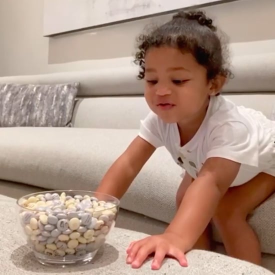 Watch Stormi Webster Pass Instagram's Candy Challenge