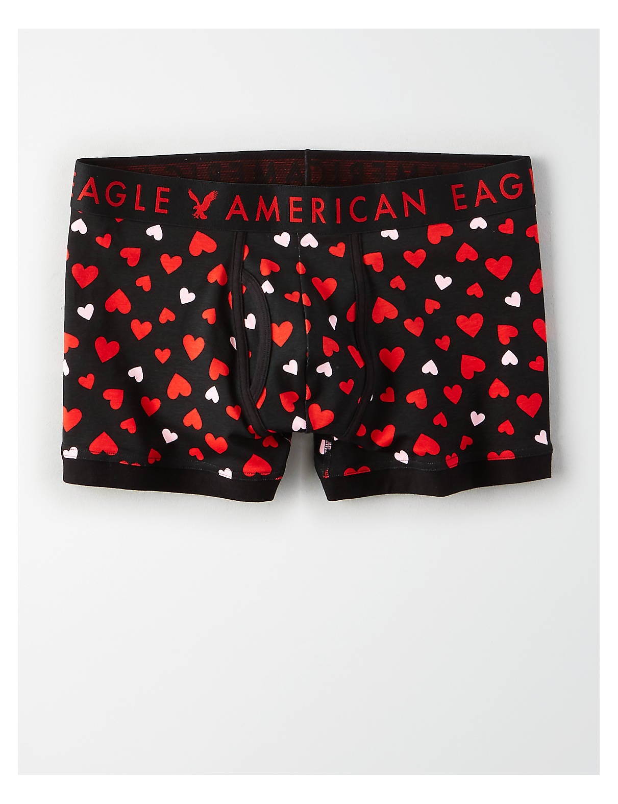 Boxer shorts with hearts on them clearance