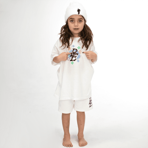 Blohsh Beanie Kids in White