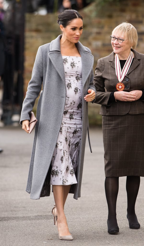 Meghan Markle's Brock Collection Floral Dress December 2018