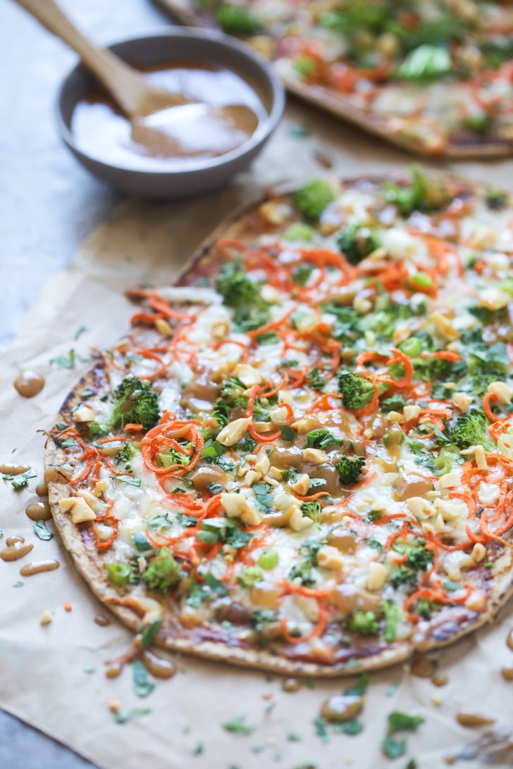 Thai Veggie Flatbread Flatbread Recipes POPSUGAR Food UK Photo 6