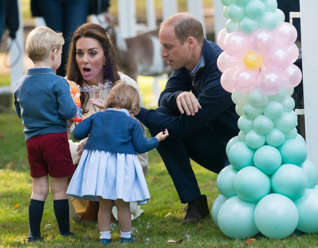 When she acted like the thing her kid was doing was 10 times more amazing than it was.