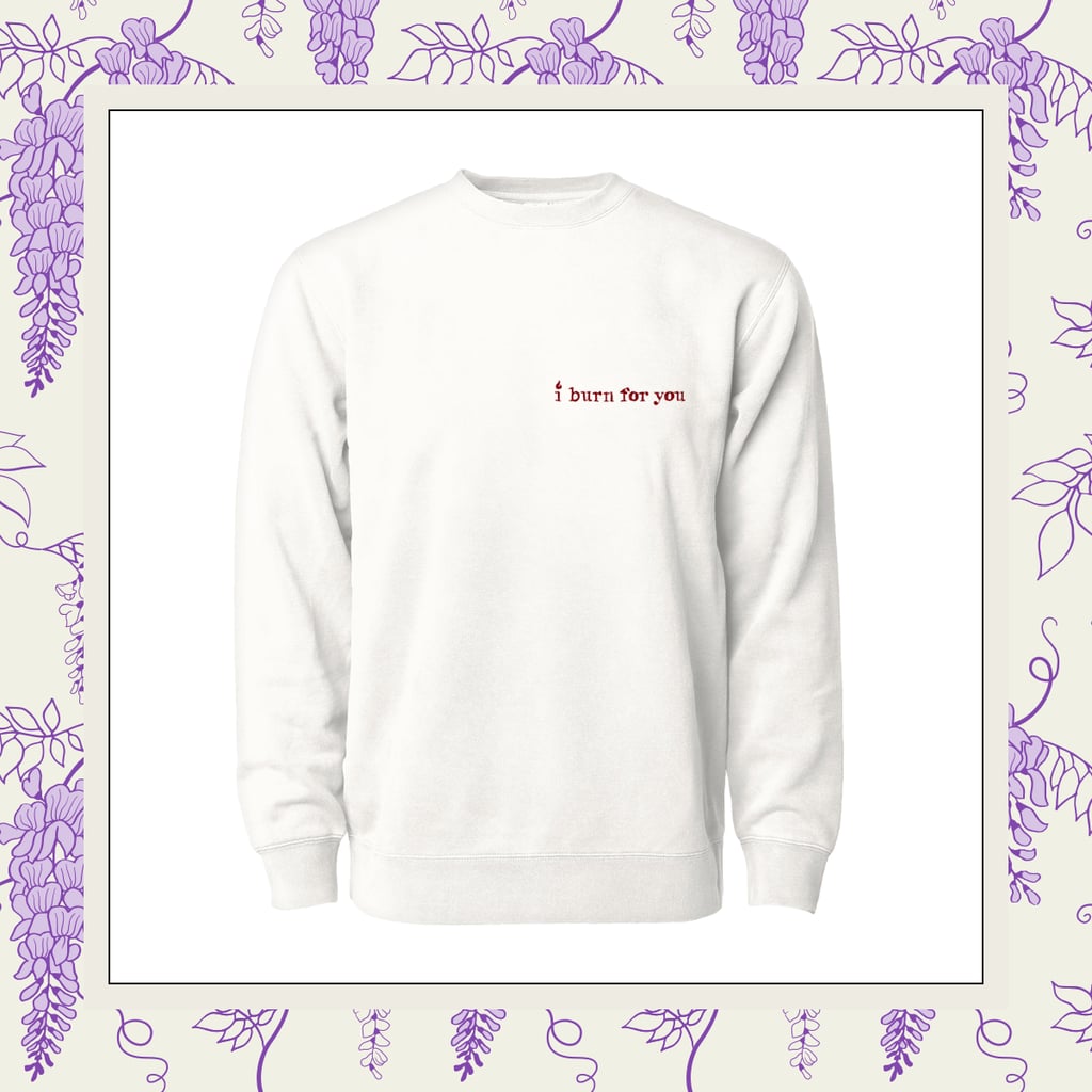 A Cosy Find: Phenomenal x Bridgerton "I Burn For You" Crewneck Sweatshirt