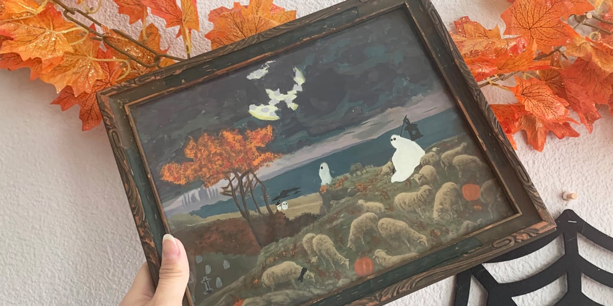 How to Do TikTok's Halloween Ghost Painting Trend - Vimarsana News