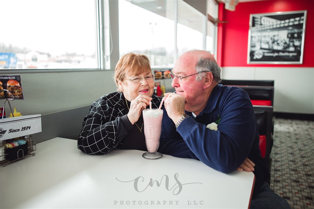 Photo Shoot of Couple Married For 55 Years