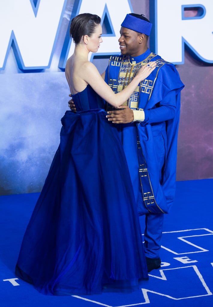 Daisy Ridley and John Boyega at the London Premiere For Star Wars: The Rise of Skywalker