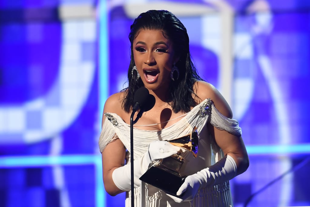 Cardi B Best Rap Album Acceptance Speech at the 2019 Grammys