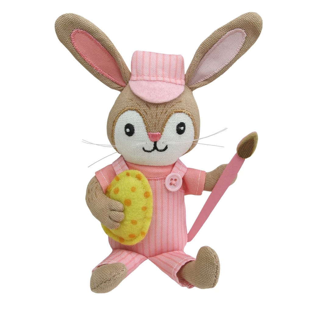 Pink Easter Bunny Figurine