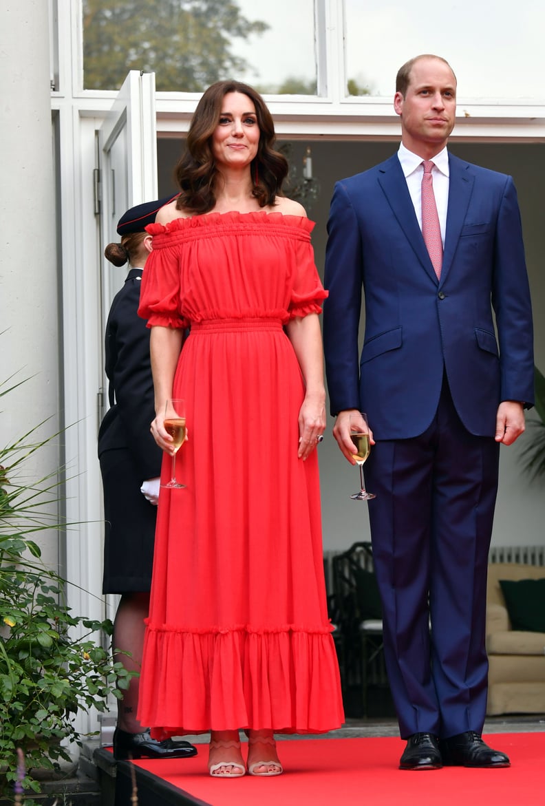 Kate First Debuted the Alexander McQueen Gown in 2017, at a Garden Party in Berlin