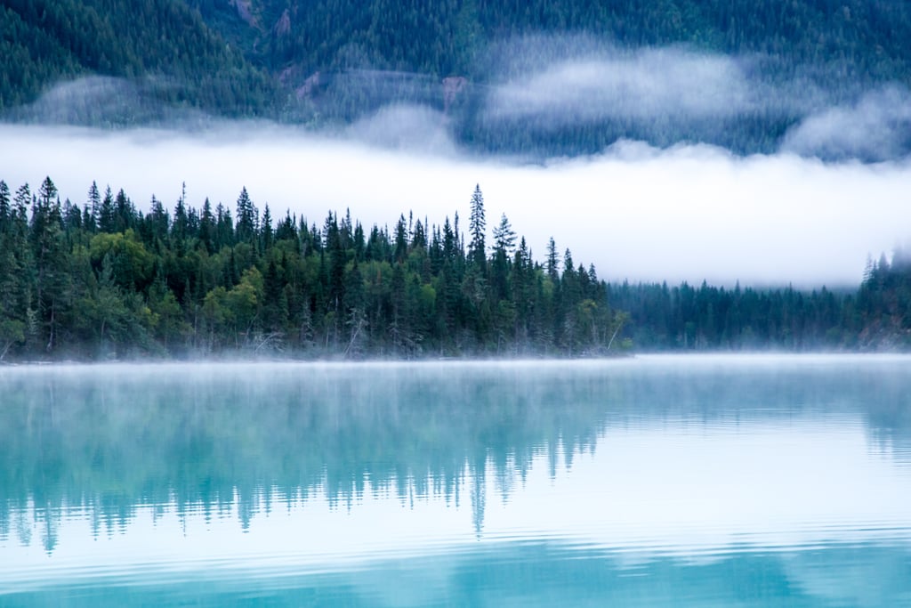 Blue Lake Zoom Background