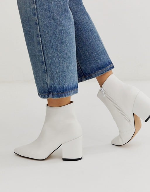 Raid Kola White Ankle Boots | Shop the 