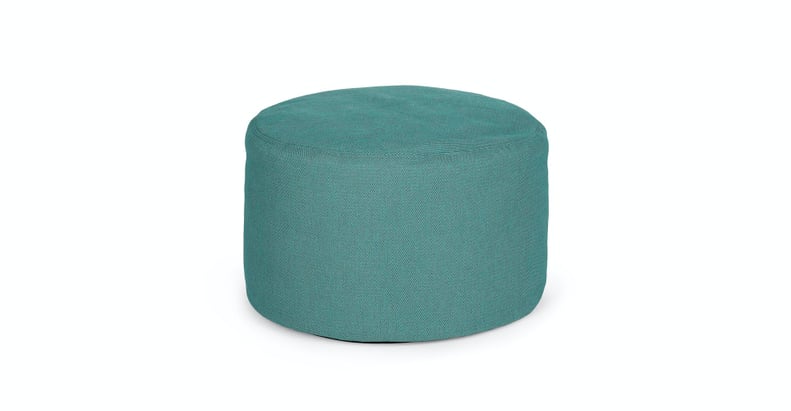 Article Olara Ocean Teal Ottoman