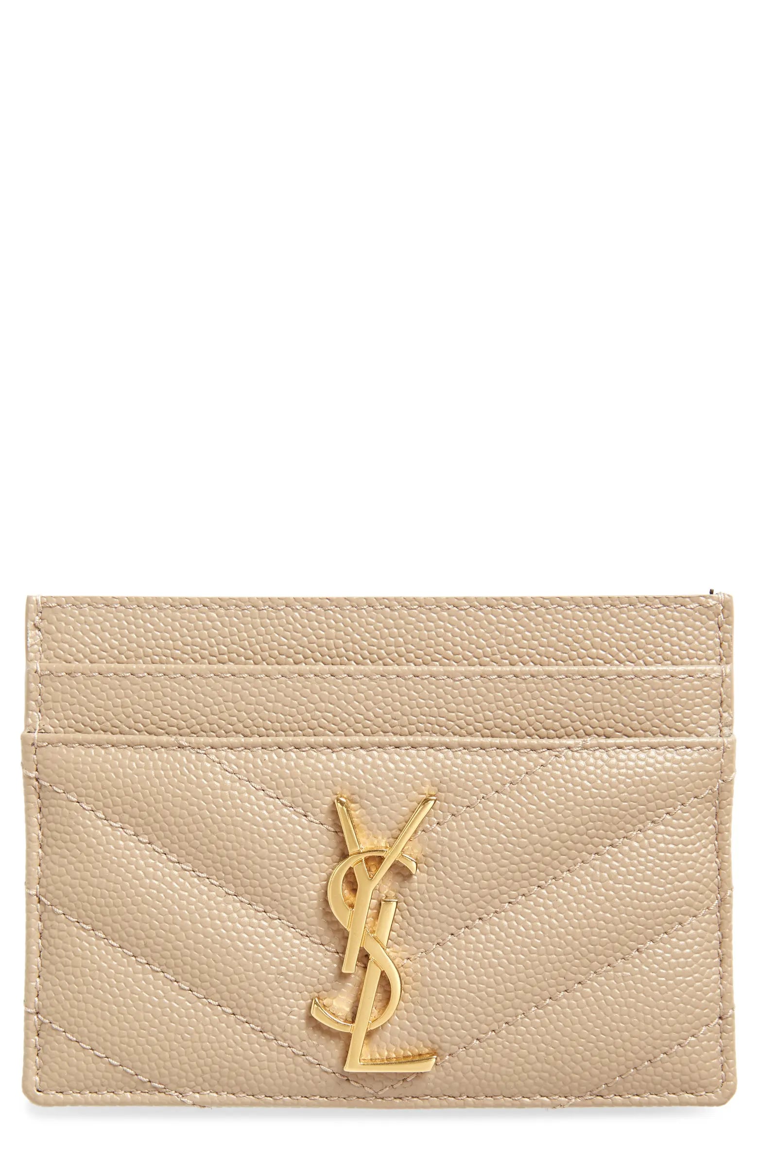 Woman WHITE T Timeless Credit Card Holder in Leather with Shoulder Strap  XAWTSK56200KETPZB013