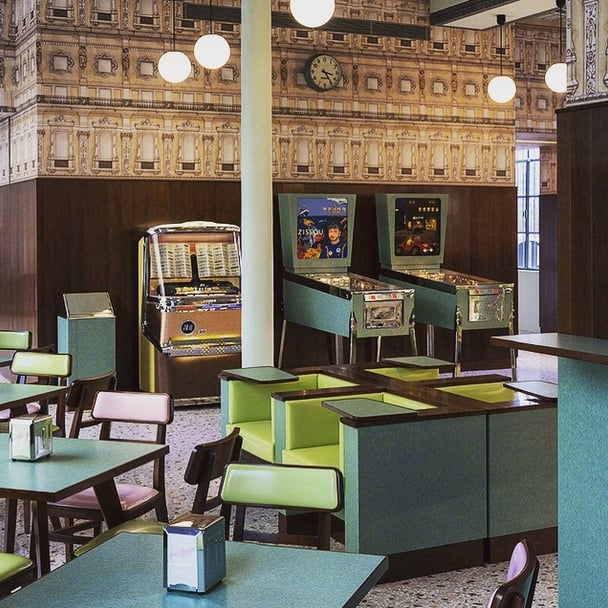 Wes Anderson Designed an Italian Bar
