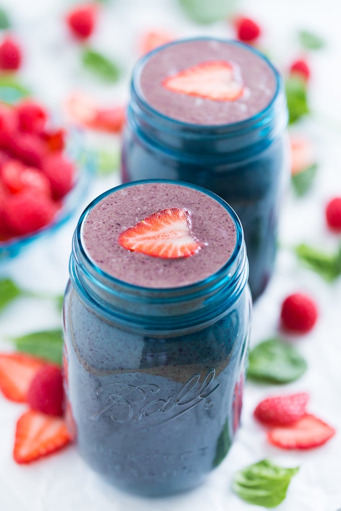 Berry Green Smoothie