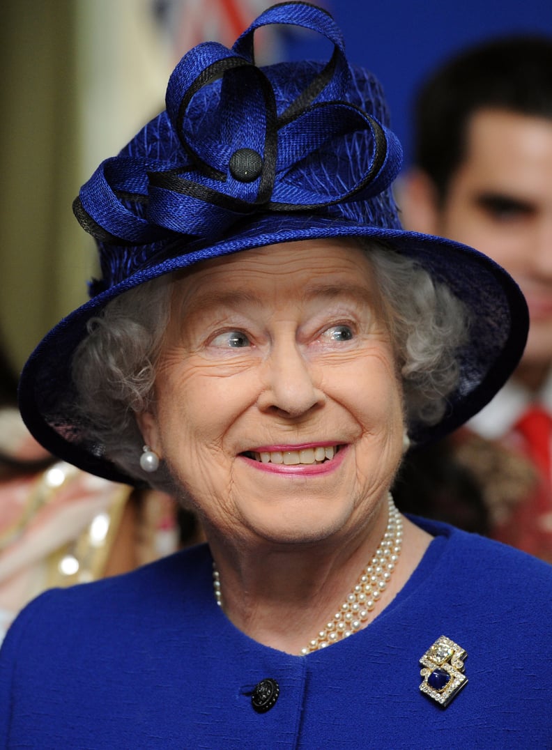 Queen Elizabeth II visits Goodenough College in 2011.