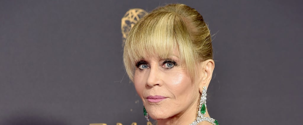 Jane Fonda's Hair at the 2017 Emmy Awards