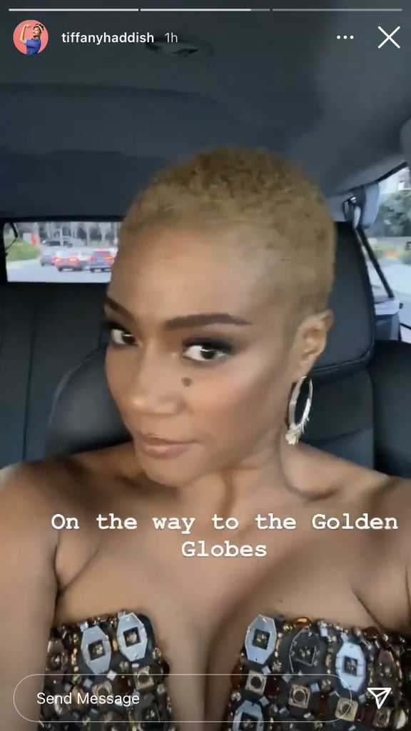 Tiffany Haddish Debuts Blond Hair Colour at the Golden Globes