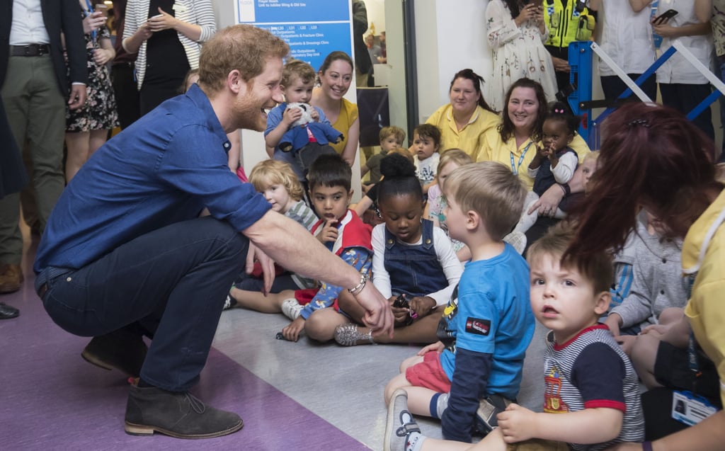 Prince Harry Visiting Leeds July 2017