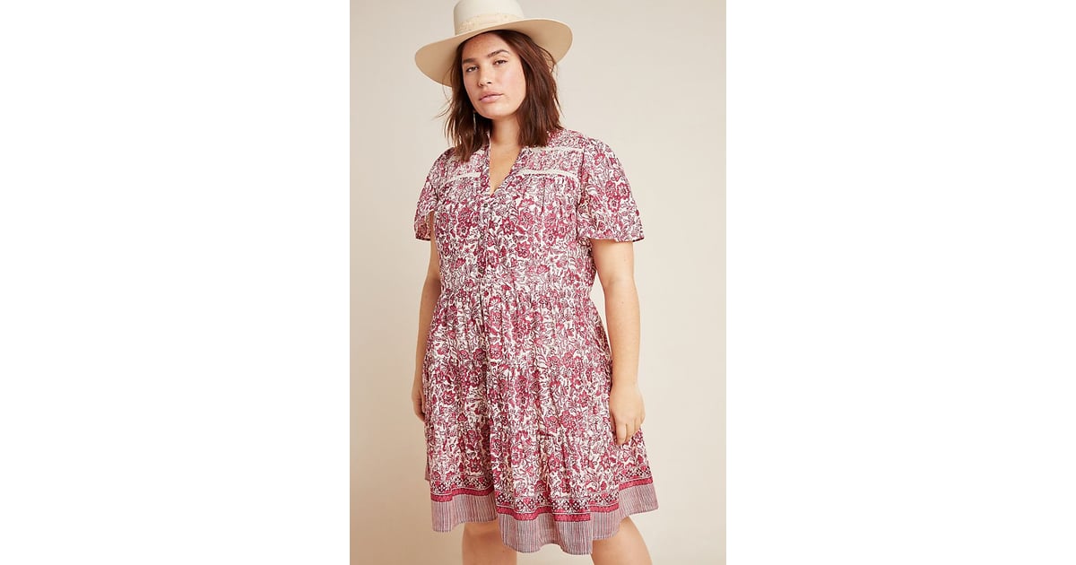 Georgina best sale tiered shirtdress