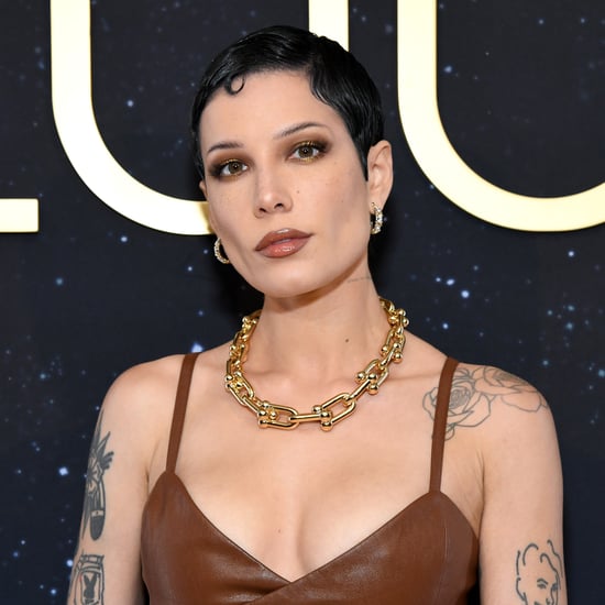 Halsey's French Manicure at About-Face Party: Photos