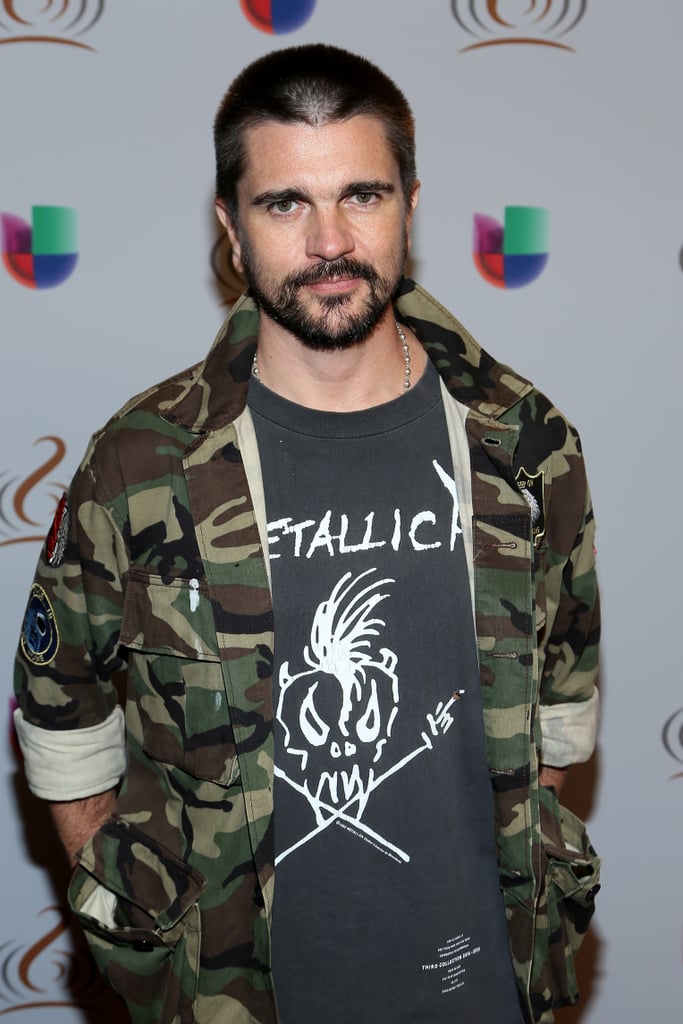 When Juanes Wore a Metallica T-Shirt on the Premio Lo Nuestro Red Carpet