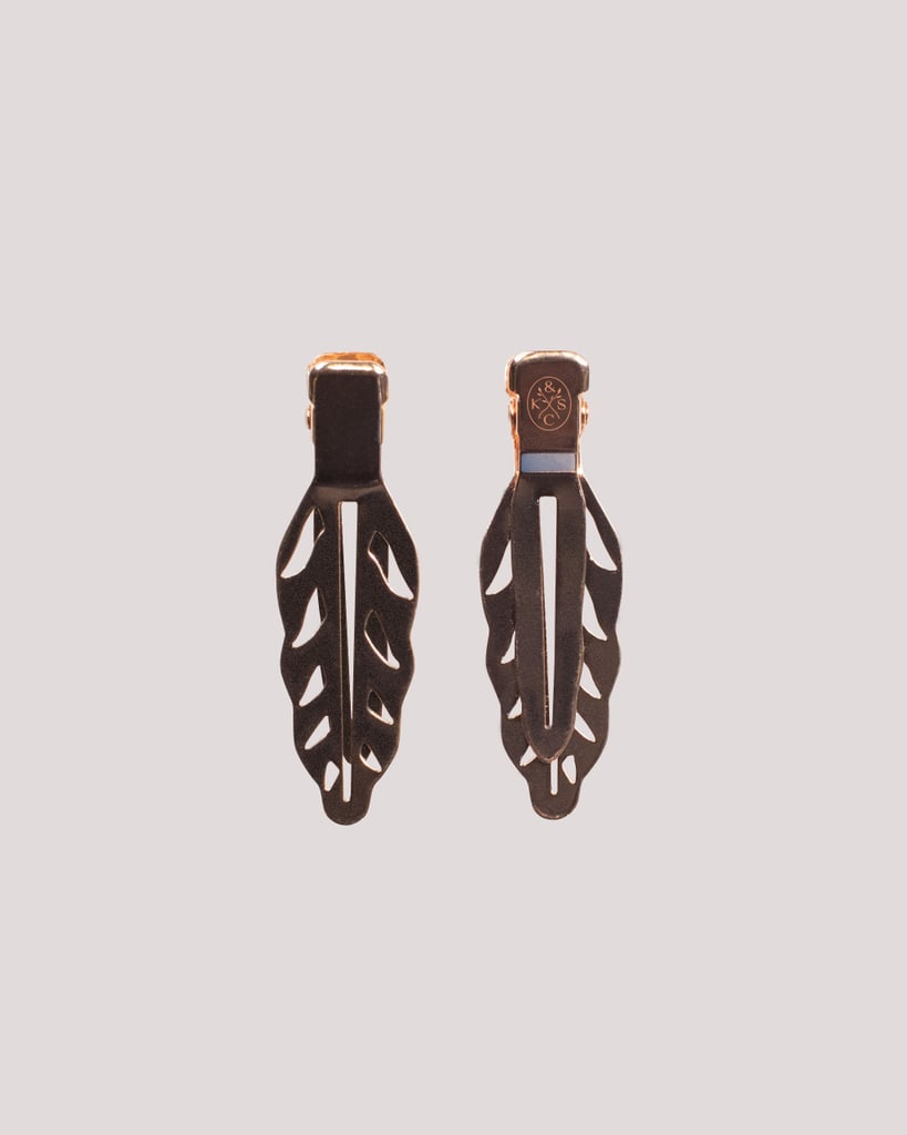 KS&CO Leaf Hair Clips