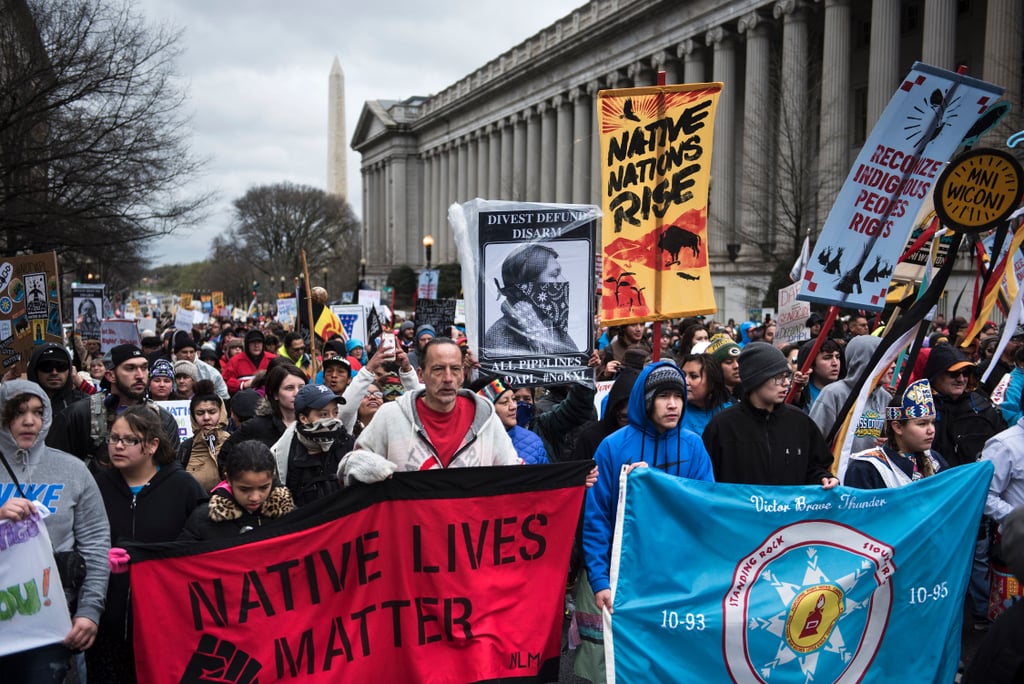 Pictures of Native Nations March on Washington, DC