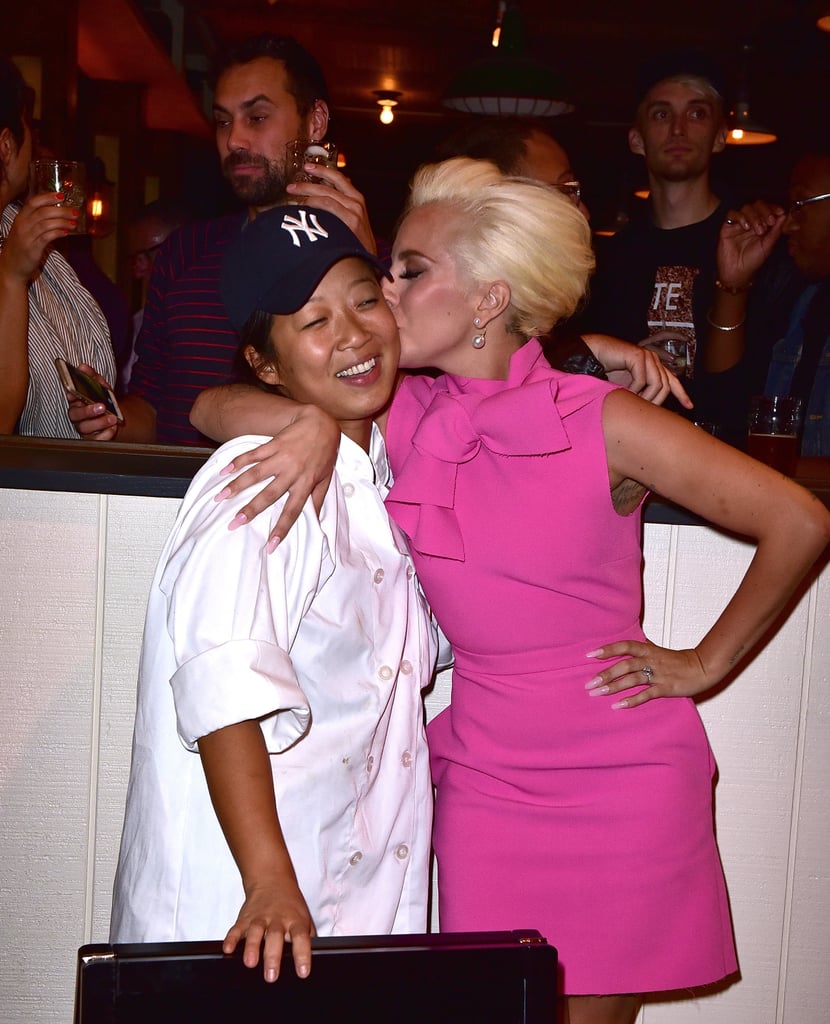 Lady Gaga in NYC With Mom October 2015
