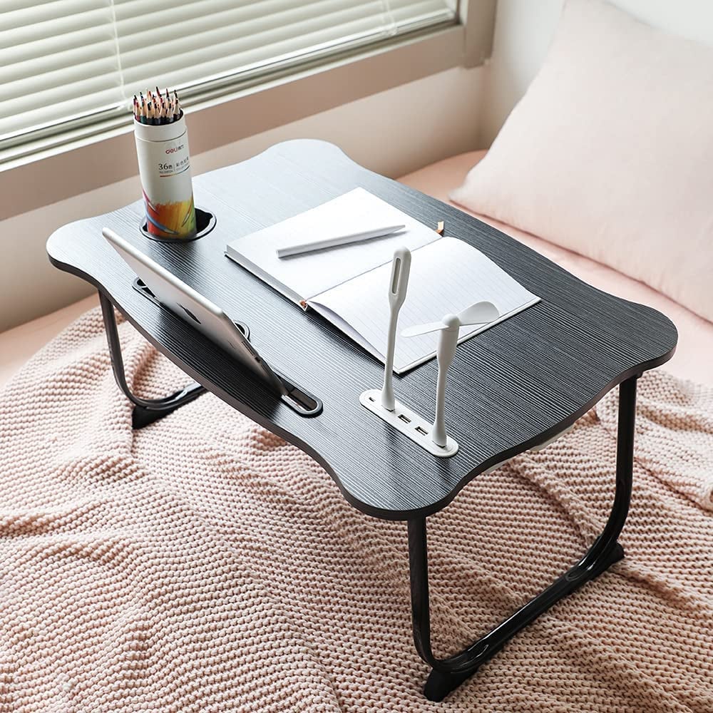 Eternal Wings Bed Tray Table with 4 USB Port