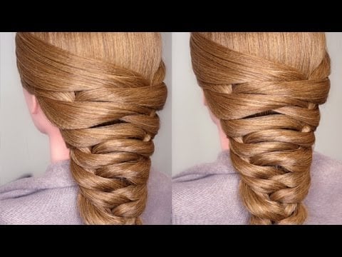Tier braid | How to Create Unusual Braids | POPSUGAR Beauty Photo 12