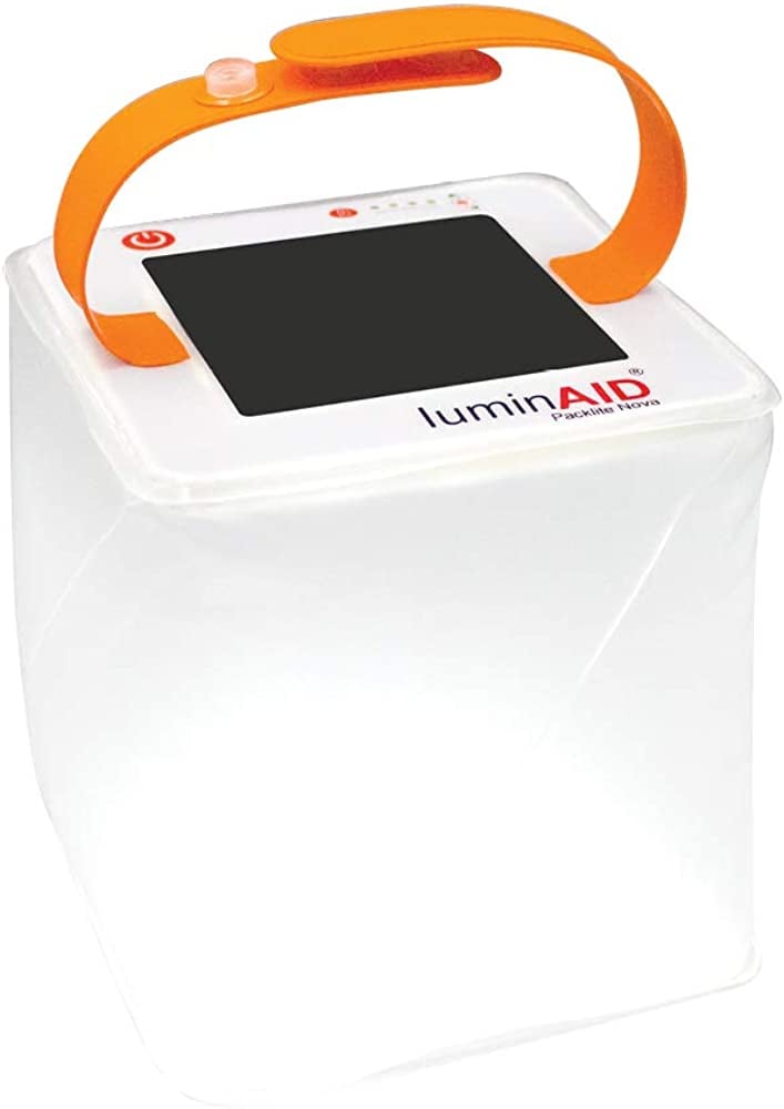 For Outdoor Adventures: LuminAID Solar Inflatable Lanterns