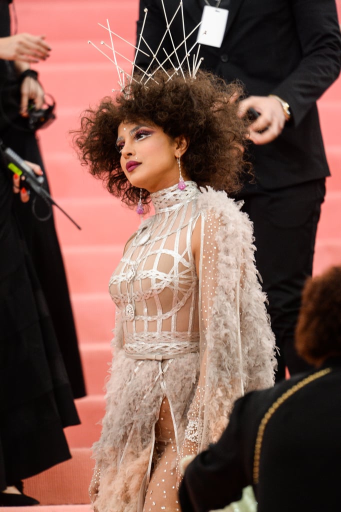 Priyanka Chopra Hair and Makeup at Met Gala 2019